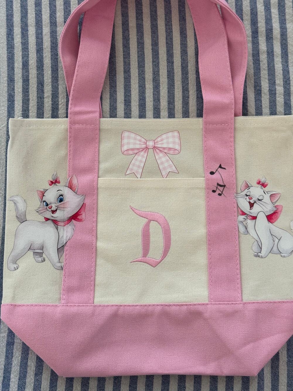 Disney Marie Aristocats Custom Made Disneyland D Mini Tote One of a Kind